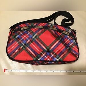LeSportsac Tartan Plaid Shoulder Bag